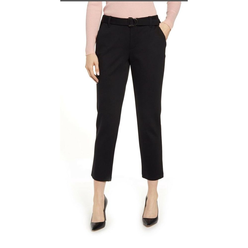 WIT & WISDOM Ab Solution Hgh Waist Crop Black Pant